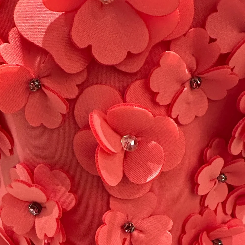 Badgley Mischka Coral Gown